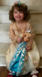 Ayli wearing princess dress 2